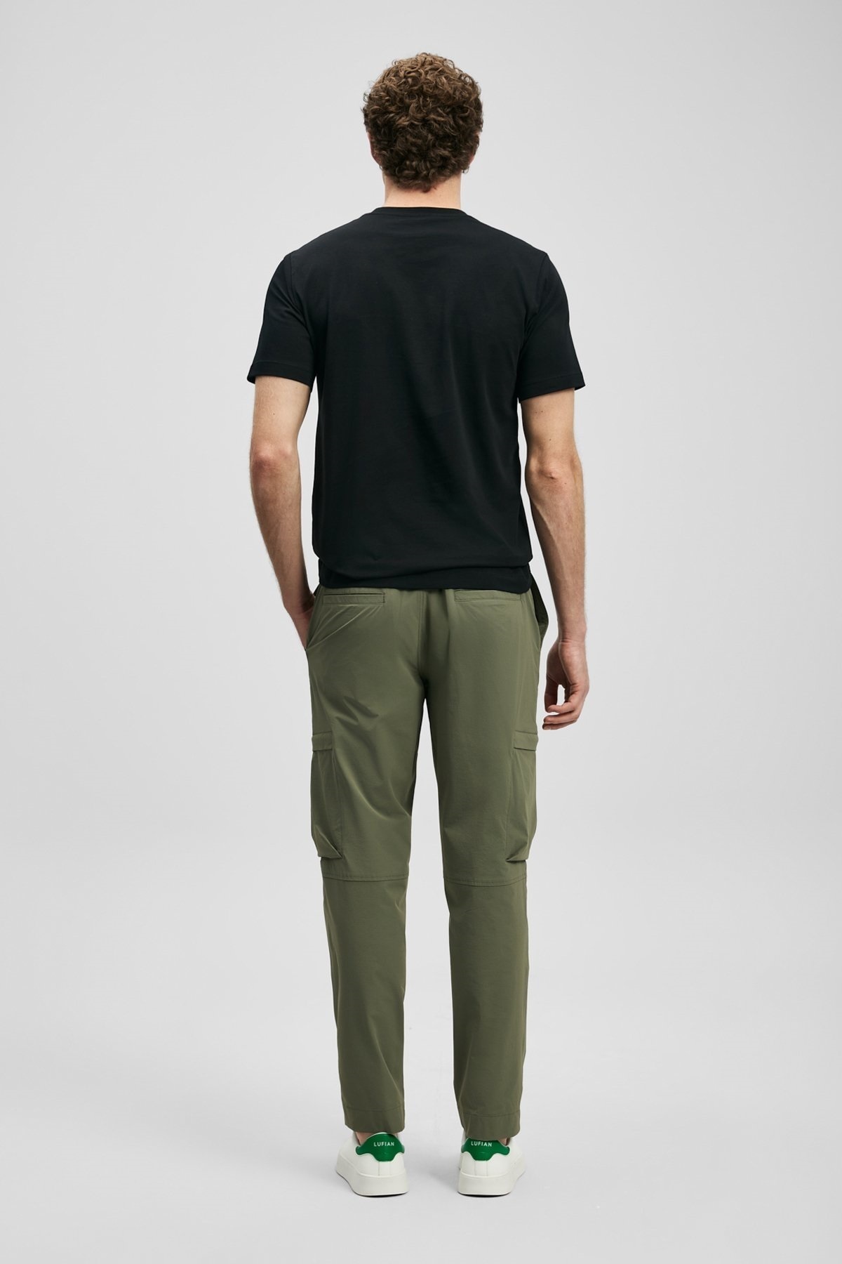 Lufian  111020318 Pablo Modern Grafik T- Shirt Erkek T-Shirt SİYAH - Görsel 6