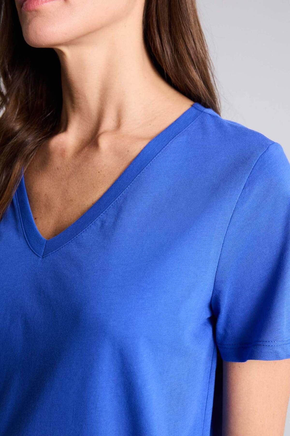 Defacto  Basıc Penye Tişört W9578AZ24SM - Görsel 4