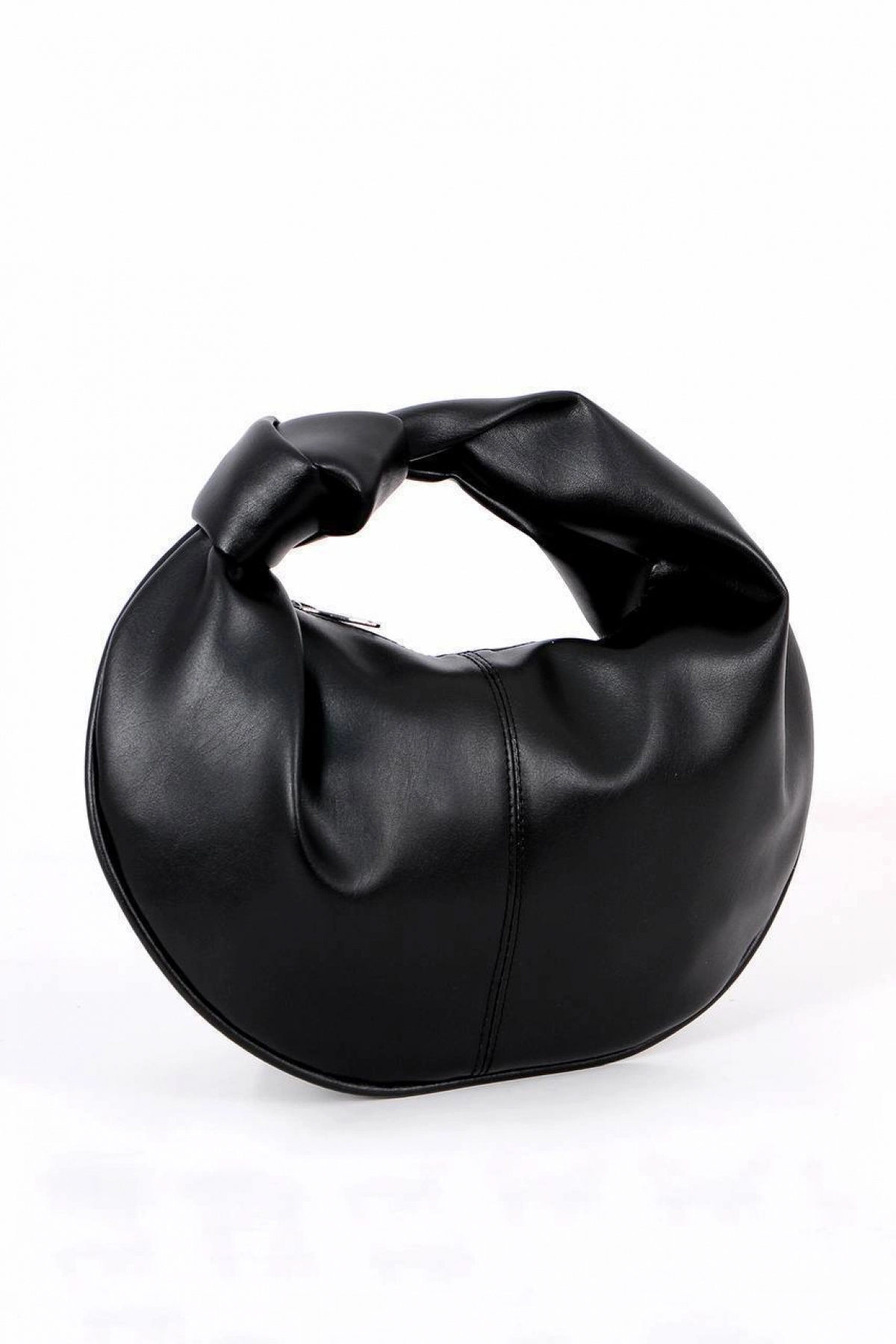 Helen Knotted Black Skin Trend Mini Women Handbag