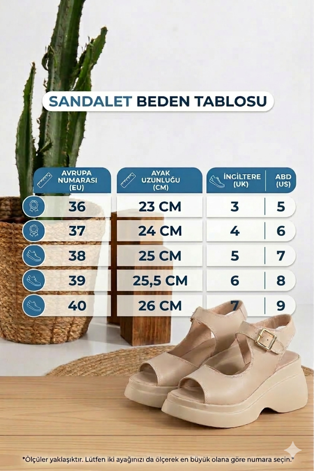 BUİSTİ  JULİ KADIN SANDALET - Görsel 2