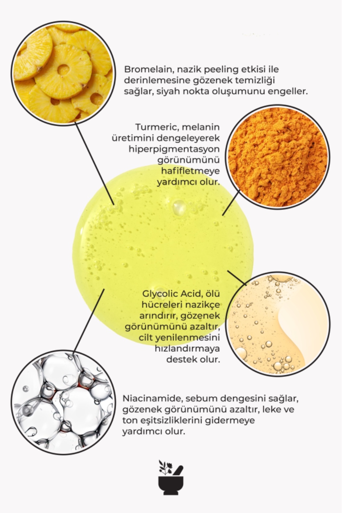 Bromelain& Glikolik Asit İçeren Temizleme Yağı/Skinologist PINEAPPLE ENZYME CLEANSING OIL 400ML — 20511 — تصویر 3 از 5