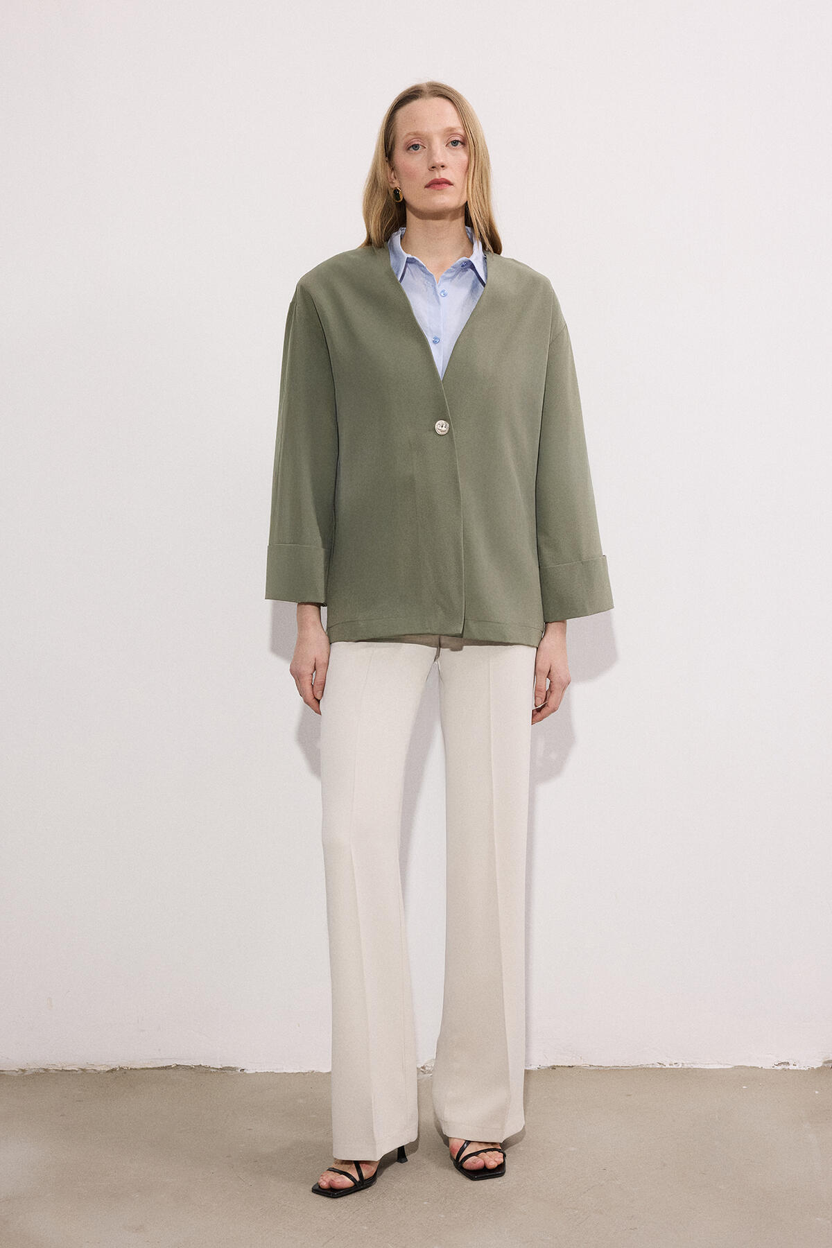 Touche Prive  TEK DÜĞMELİ CEKET - Görsel 5