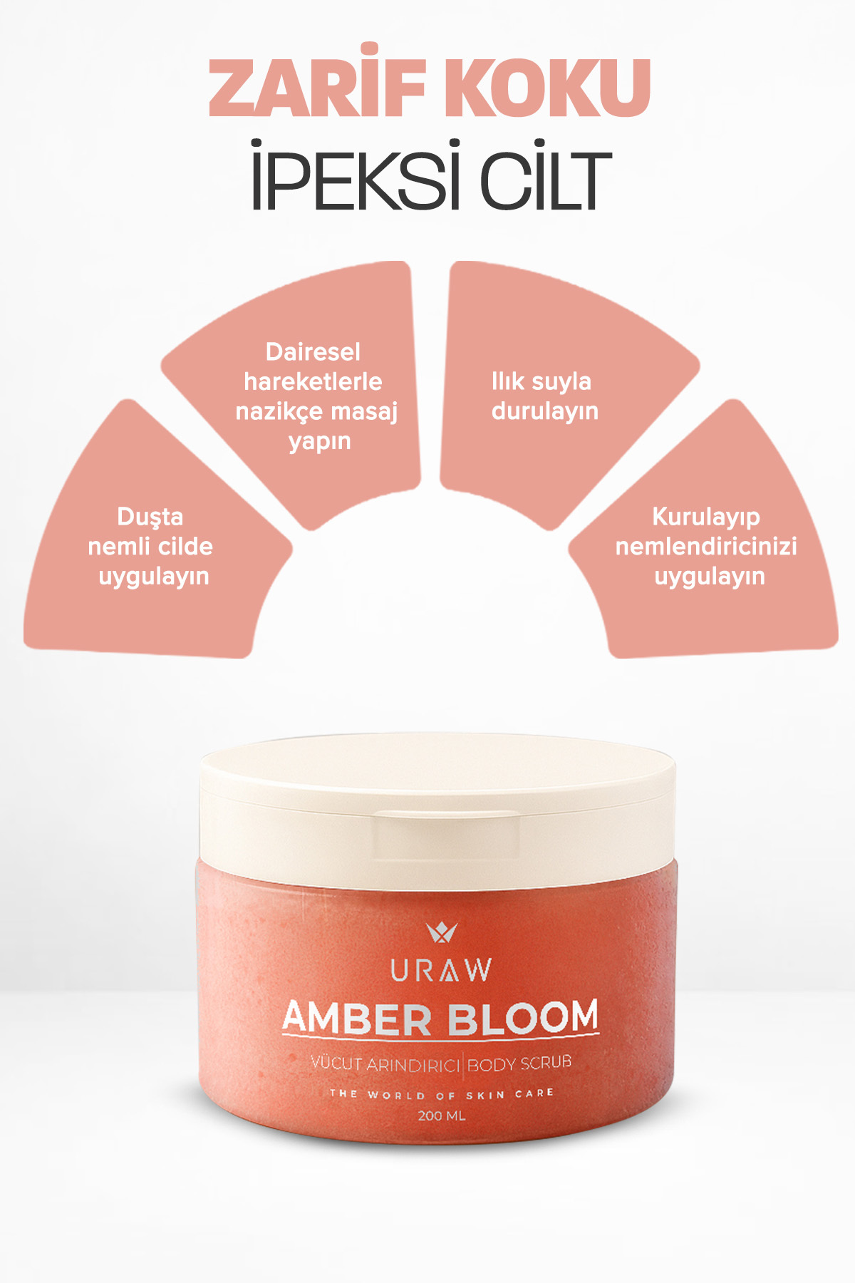 3’lü Bloom Vücut Peeling Seti — SET27 — تصویر 3 از 4