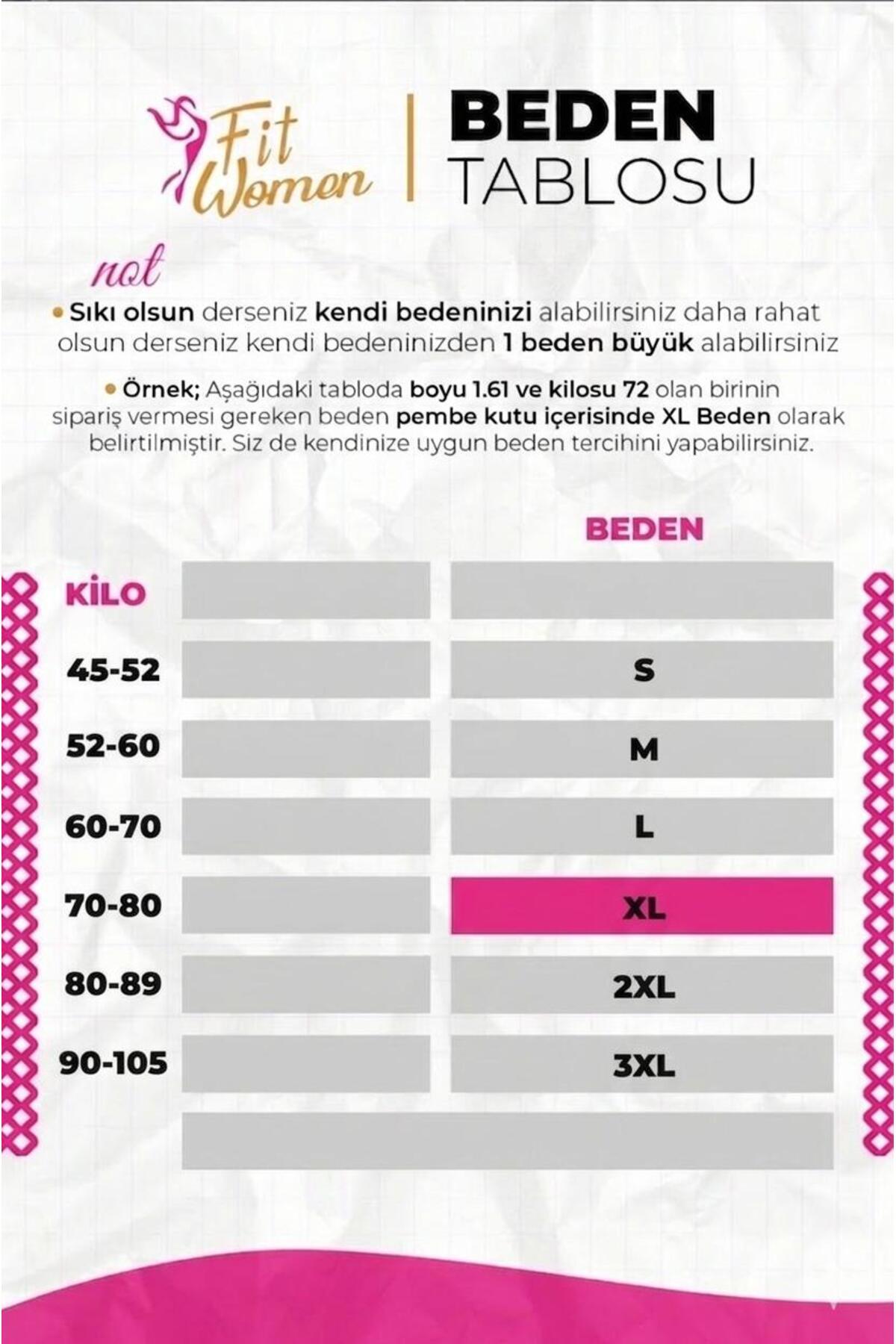 FİT WOMEN Rahim Toparlayıcı Yüksek Bel Şekillendirici Göbek Ve Bel Külot Ten Korse 1050 fotoğrafı 2 (önizleme)