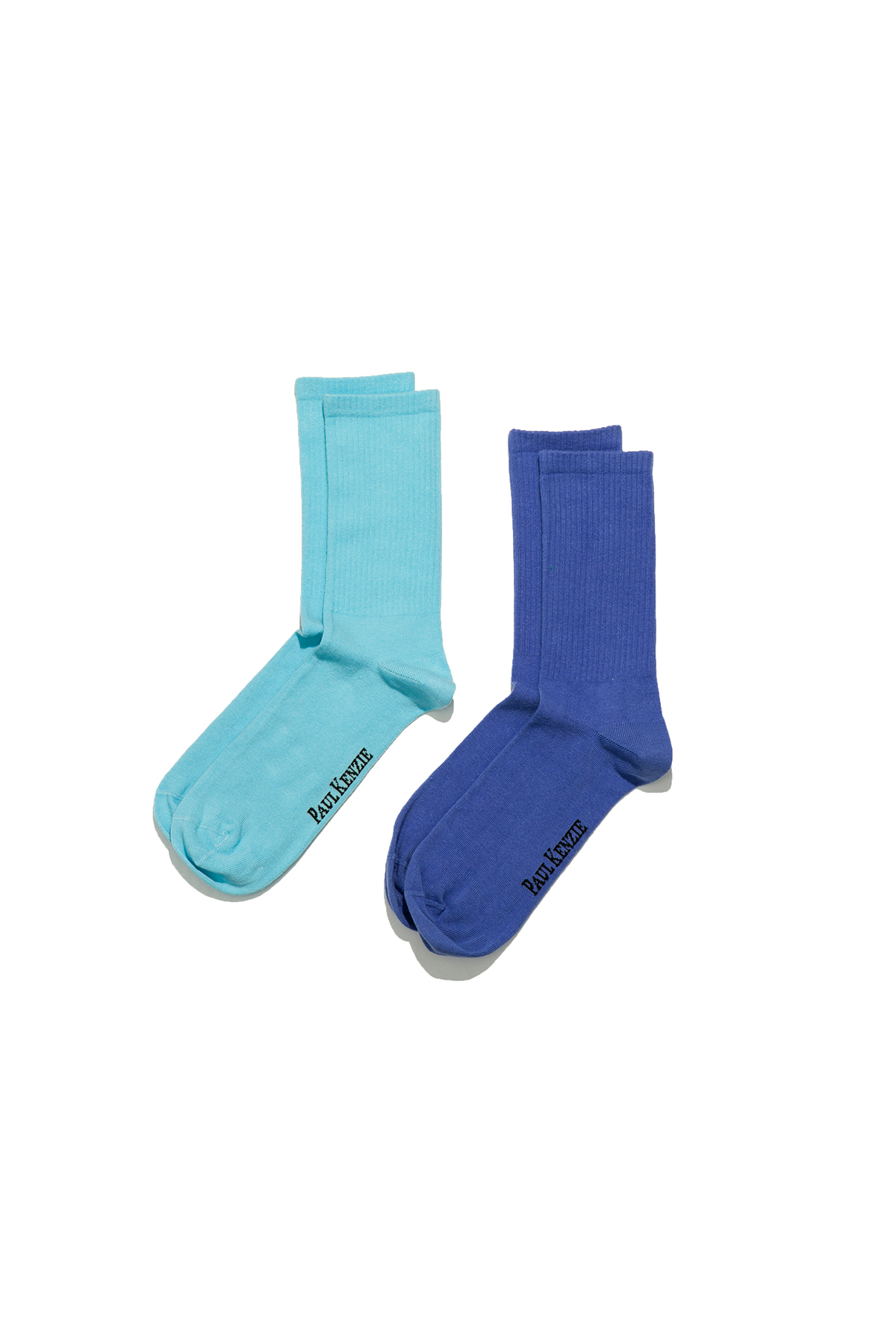 Paul Kenzie Unisex Çorap 2'li Nakış Logolu - Ocean görsel 2
