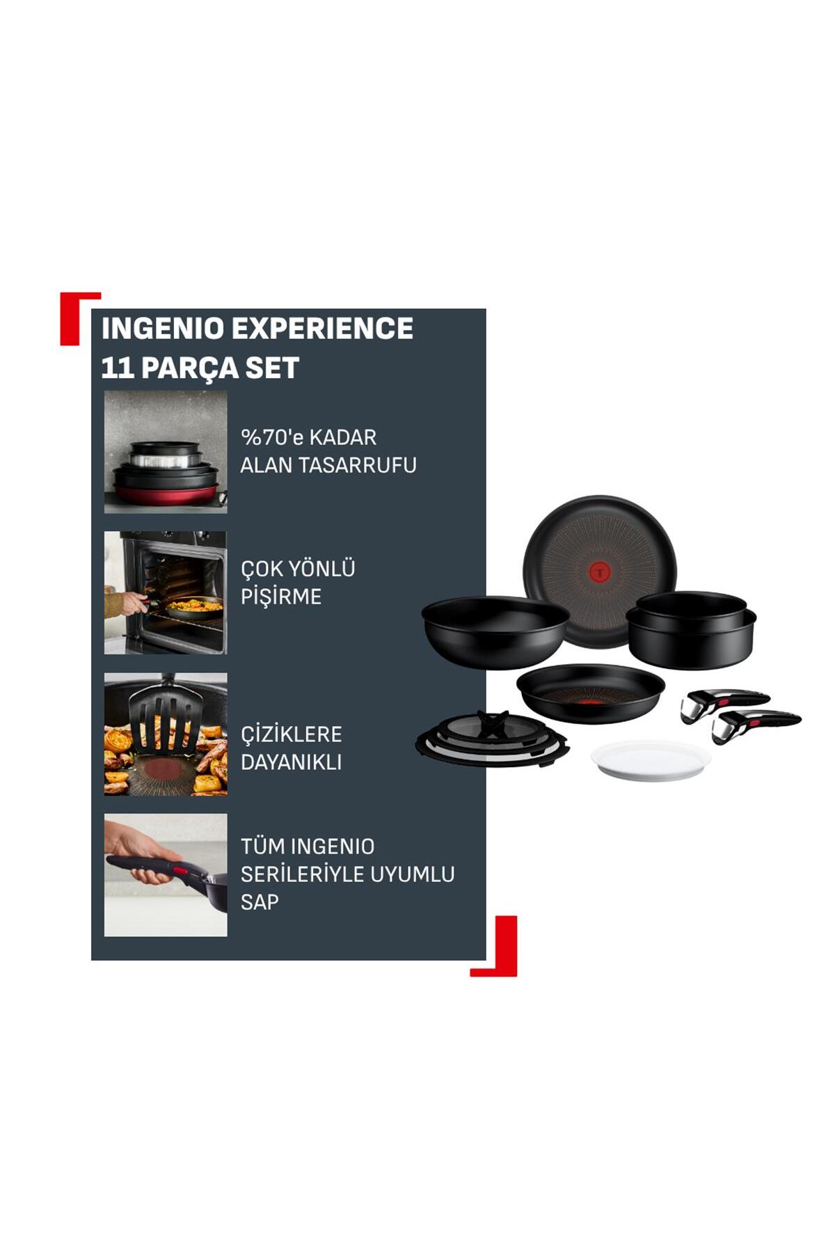 ست تابه و قابلمه بزرگ Ingenio Experience Fusion Core 9X - 11 پارچه