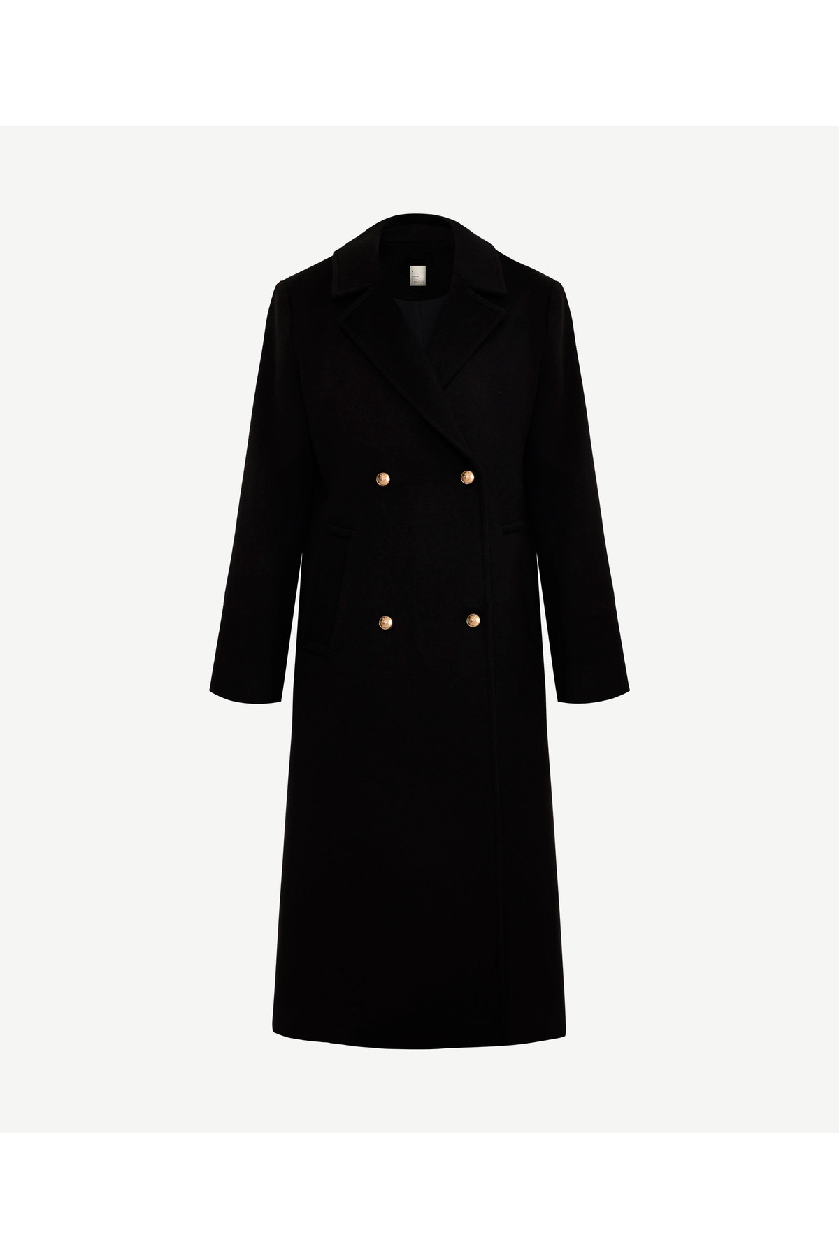 Yargıcı  Ceket Yaka Uzun Kol Palto - Görsel 5