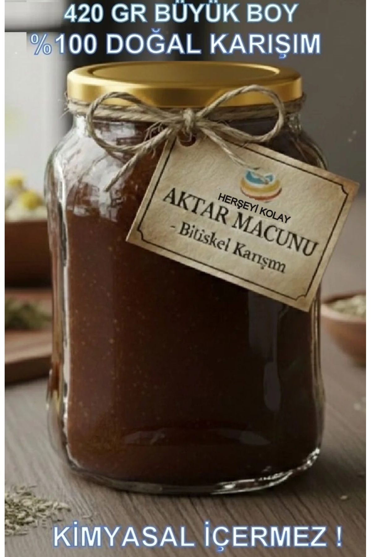 Mesir Macunu 420gr Kırmızı Ginseng Keçiboynuzu Maca Kökü Panaks Karışımlı Atom Macun Macunu — happy kit239 — تصویر 4 از 4