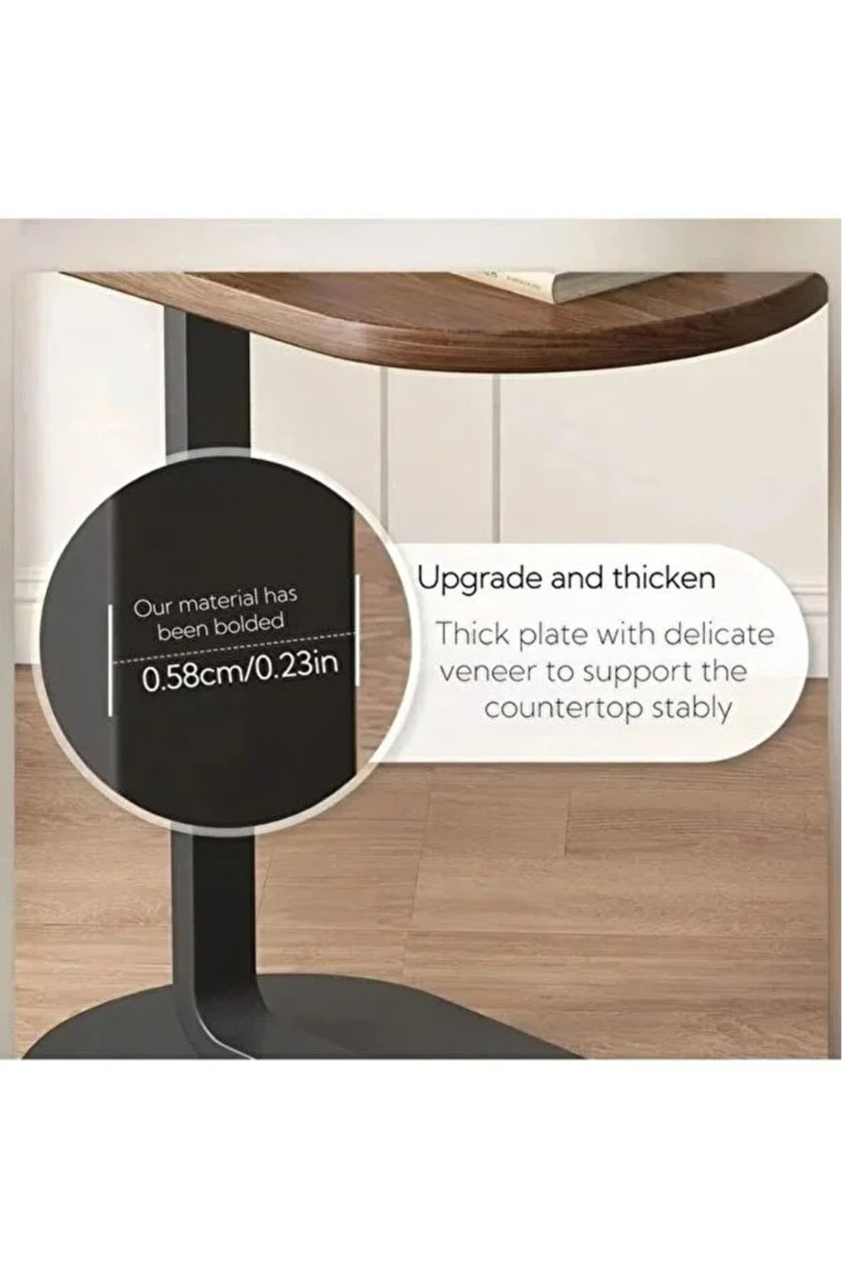 طقم من 4 قطع - طاولة قهوة عصرية |طاولة جانبية على...