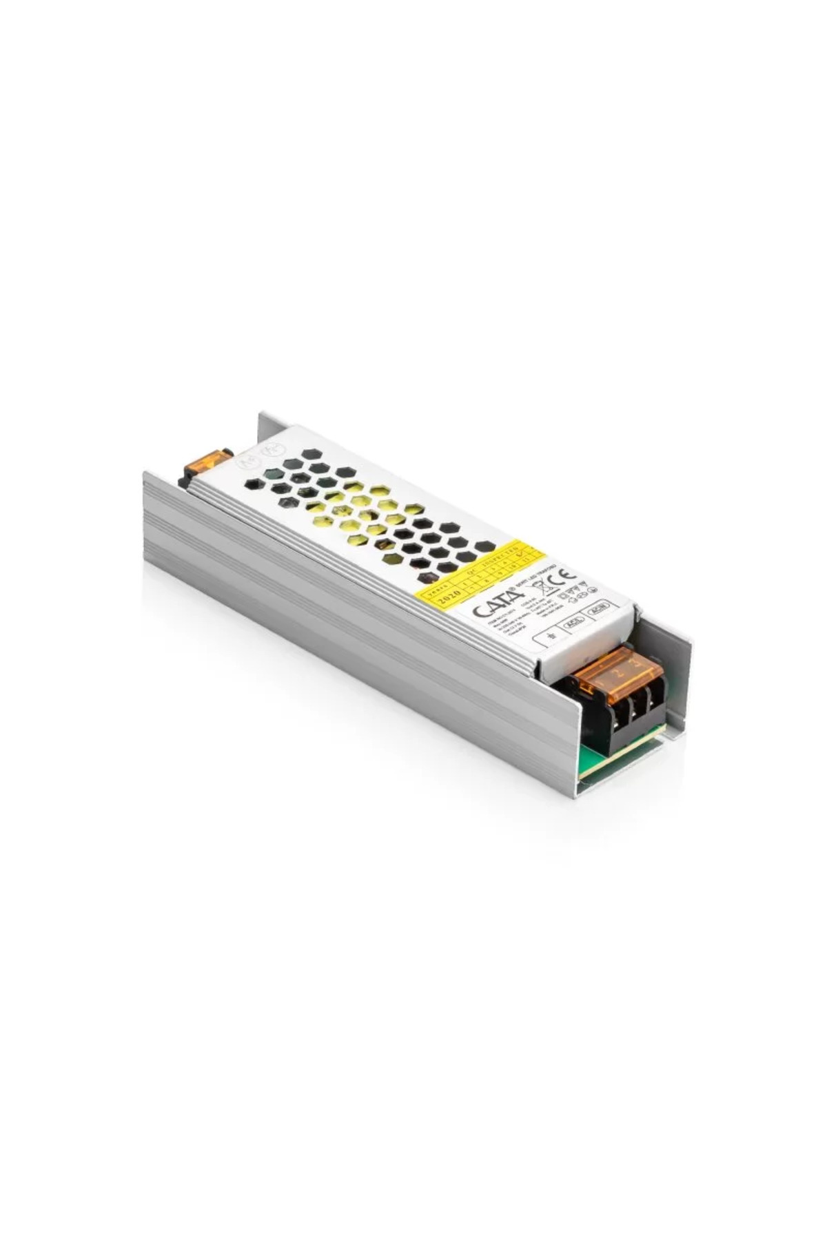 Cata CT-2674 60W 5A Klemensli Slim LED Trafosu 12V Şerit LED