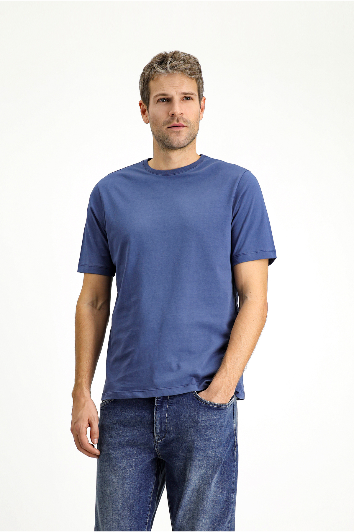 Crew Neck Regular Fit 100% Cotton T-Shirt