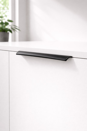 Höger Entegre Kulp Mat Siyah Bombeli (ARKADAN VİDALI) 150mm