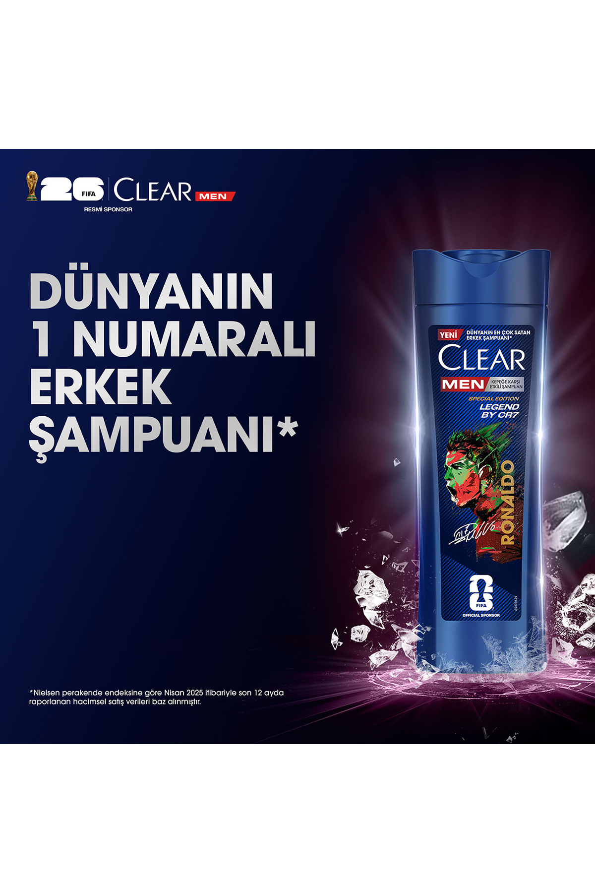 Men Kepeğe Karşı Etkili Şampuan Legend by CR7 350 ml x3 — SET.UNİ.2788 — تصویر 8 از 9