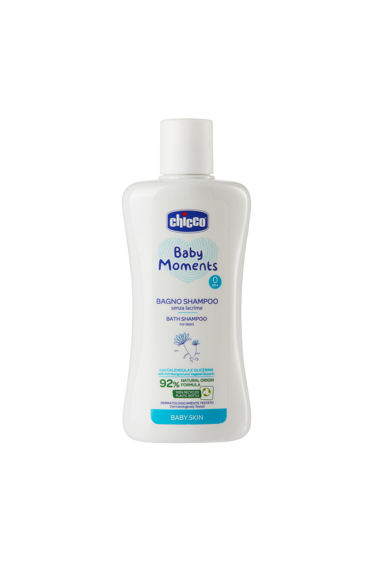 Chicco Baby Moments Doğal Saç ve Vücut Şampuanı 200 ML fotoğrafı 2 (önizleme)