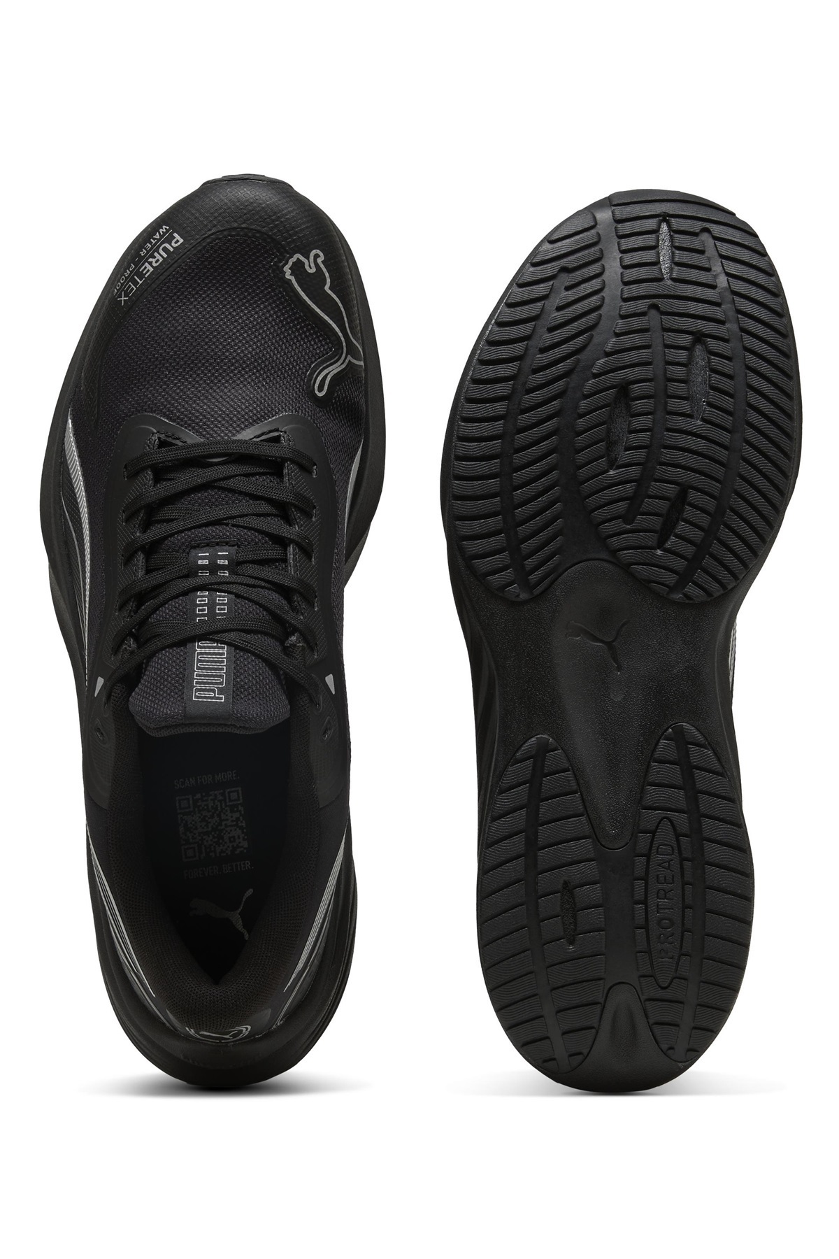 Puma 311729 Pounce Lite Pure-Tex® Waterproof Su Geçirmez Unisex Spor Ayakkabı SİYAH görsel 6