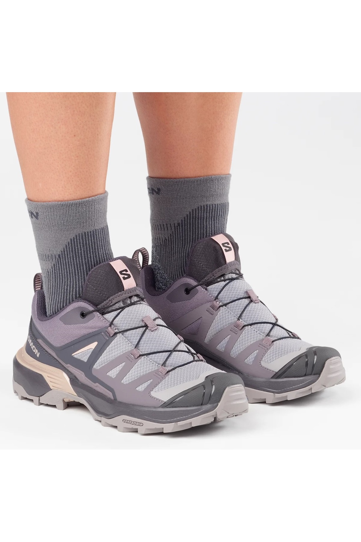 Salomon  X-Ultra 360 L47803100-L47739500 Unisex Spor Ayakkabı MOR - Görsel 2