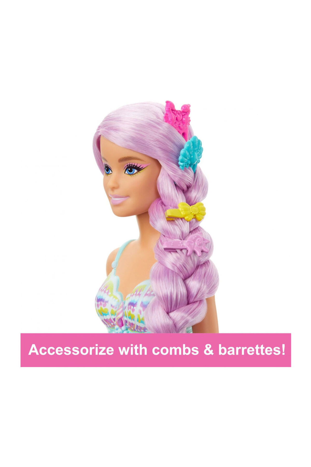 Barbie Uzun Saçlı Muhteşem Deniz Kızı HRR00 fotoğrafı 2 (önizleme)