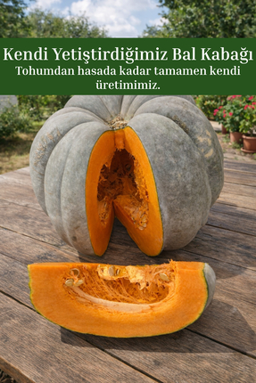 ALTIN GIDA 45 1 Kg Dilimlenmiş Kendi Bahçemizden Bal Kabağı