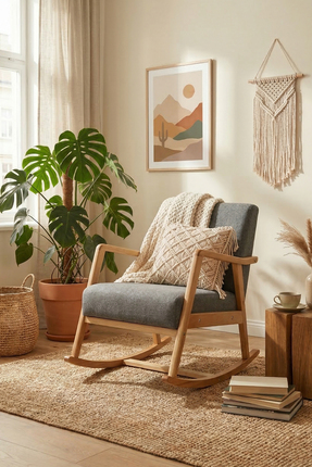 Zem Rock Bohem Sallanır Berjer, Gri