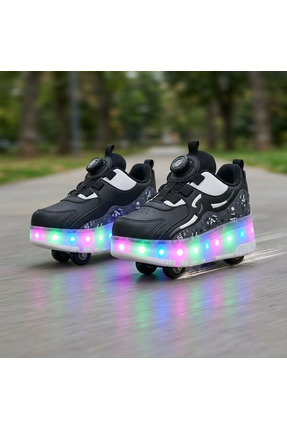 ROCKY Çocuk Patenli Işıklı Spor Ayakkabı & Yürüyüş Ayakkabısı & Sneakers