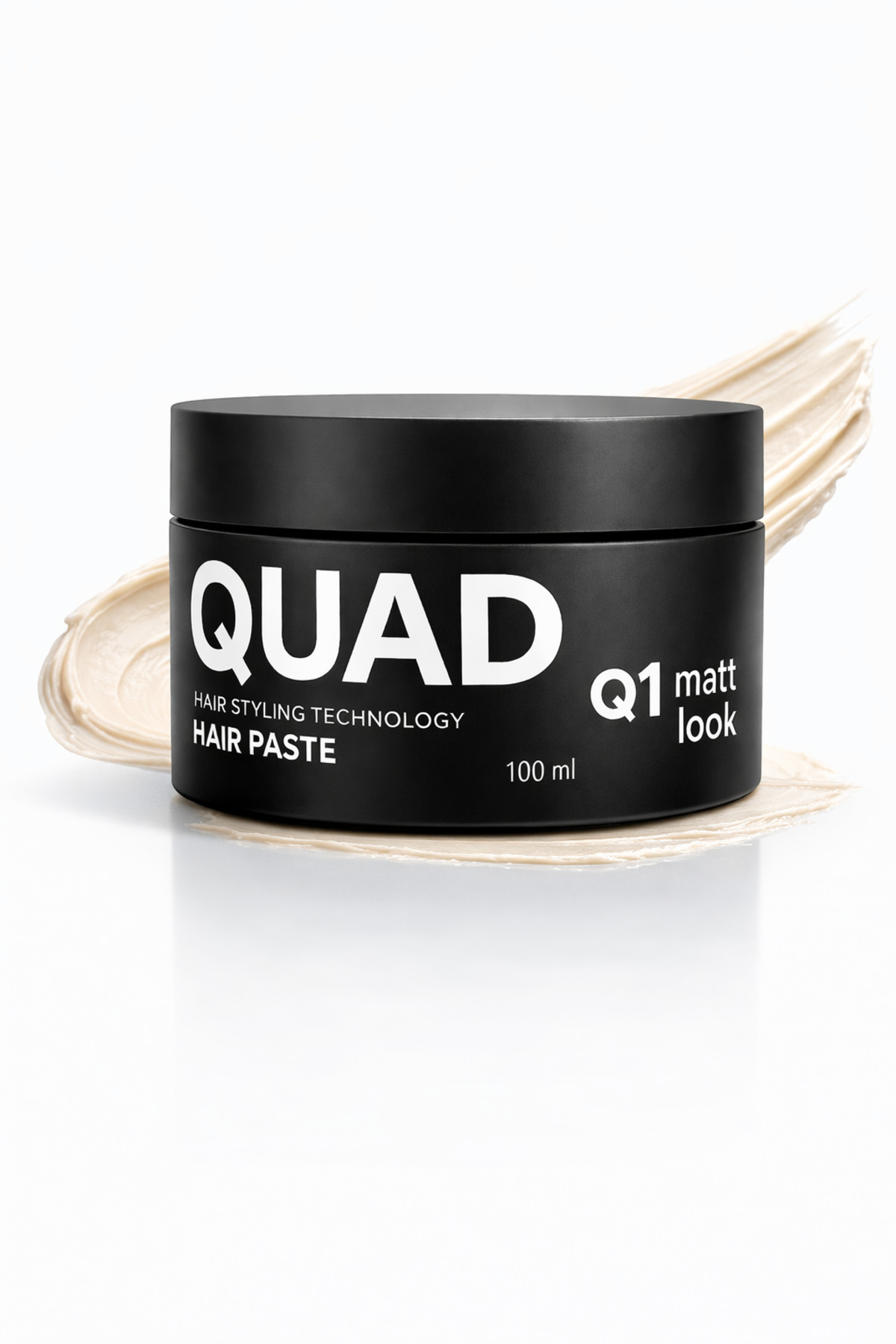 QUAD Q1 Mat Saç Pastası 100 ml wax – Güçlü Tutuş, Doğal Mat Görünüm, Hacim Veren Unisex - Fiyatı, Yorumları
