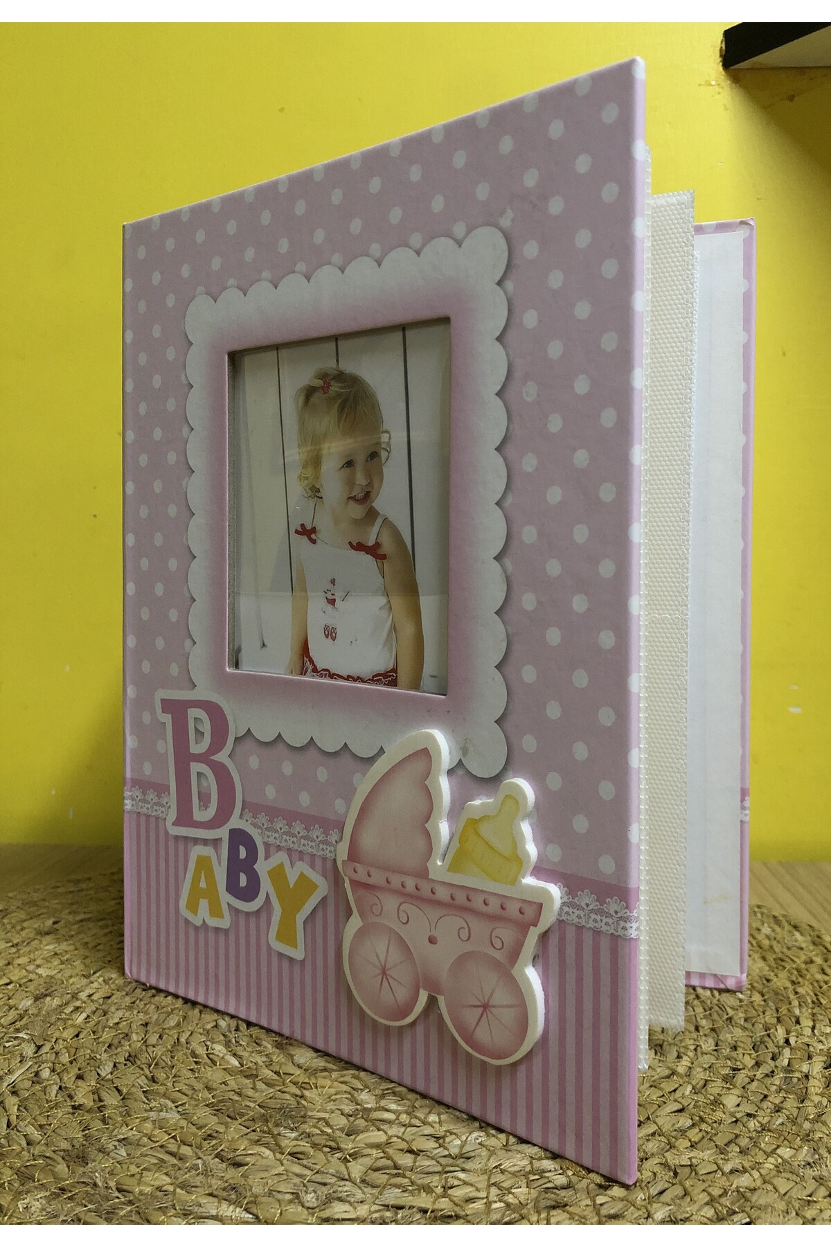 Aledo 10x15cm 200'lük Kız Bebek Desenli Fotoğraf Albümü ALD-PP46200-2p fotoğrafı 2 (önizleme)