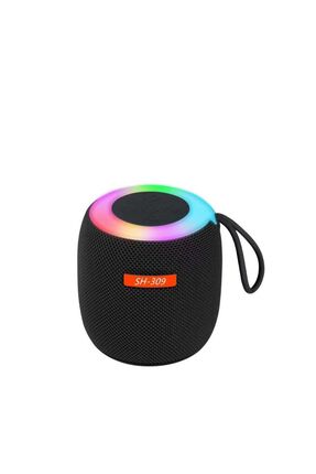 Mmctech SH-309 Mini taşınabilir renkler LED ışık bluetooth hoparlör