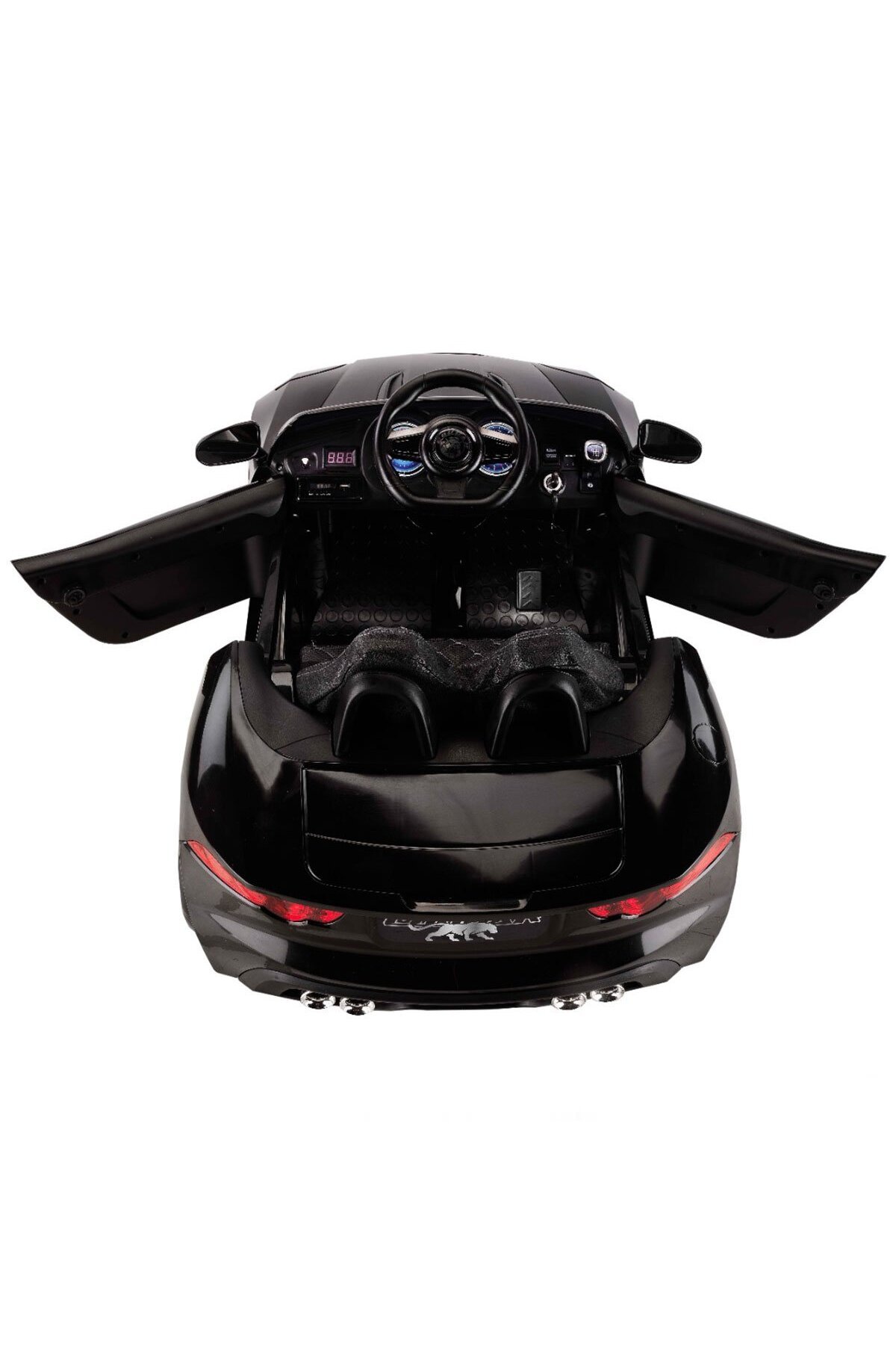 TOYFEST 442 Cougar 12V Akülü Araba Siyah fotoğrafı 3 (önizleme)