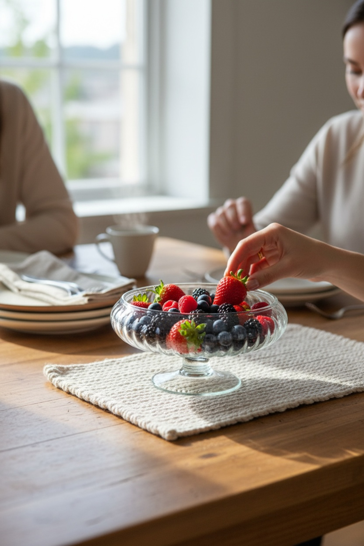 Coco Ayaklı Salata Kasesi 19 cm – Şık Cam Servis Kasesi, Sunum ve Salata Kases
