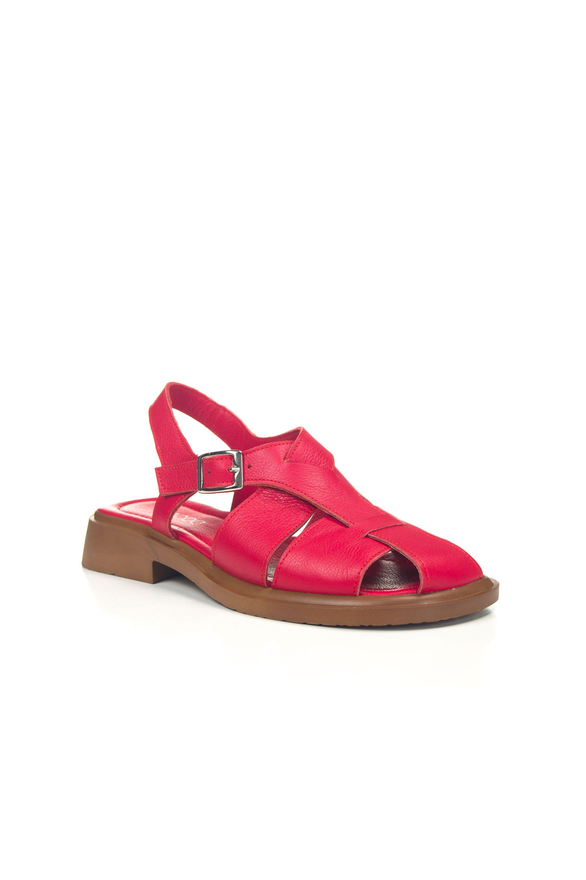 DOGANO  Kadın Hakiki Deri Comfort Sandalet - Görsel 2