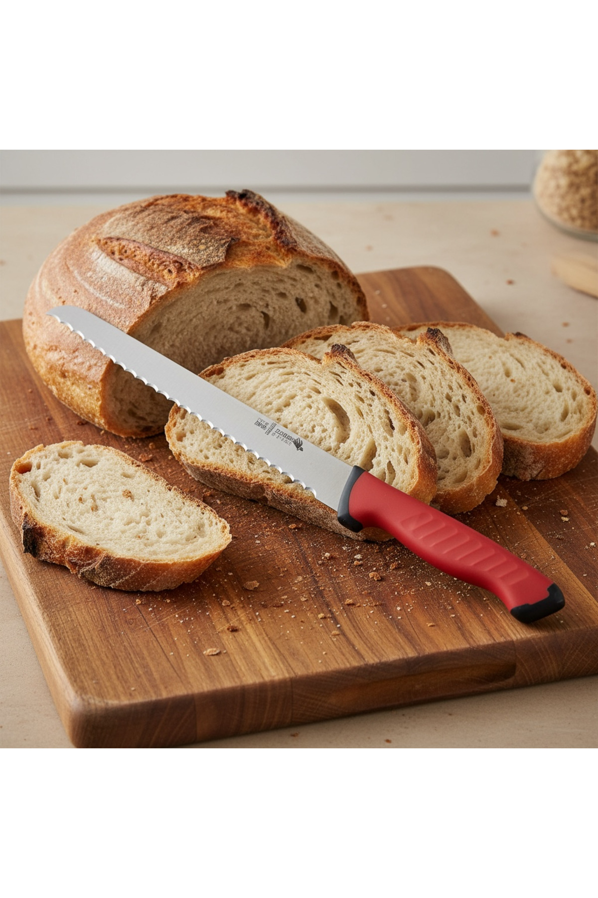 River Serisi Dişli Ekmek Bıçağı 21 cm