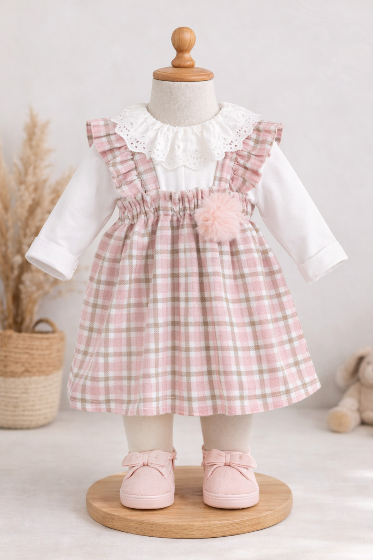 Baby Rose Fırfır Yakalı Jile Takım fotoğrafı 2 (önizleme)