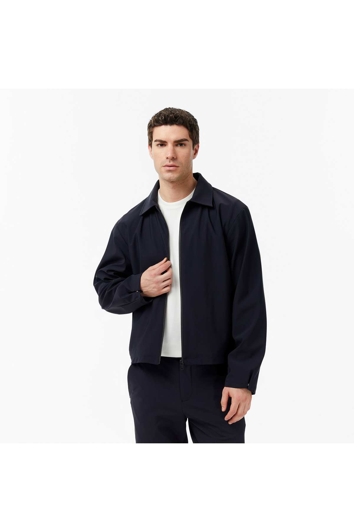 Nautica Erkek Lacivert Regular Fit Su Geçirmez Ceket — سرمه‌ای J57053T