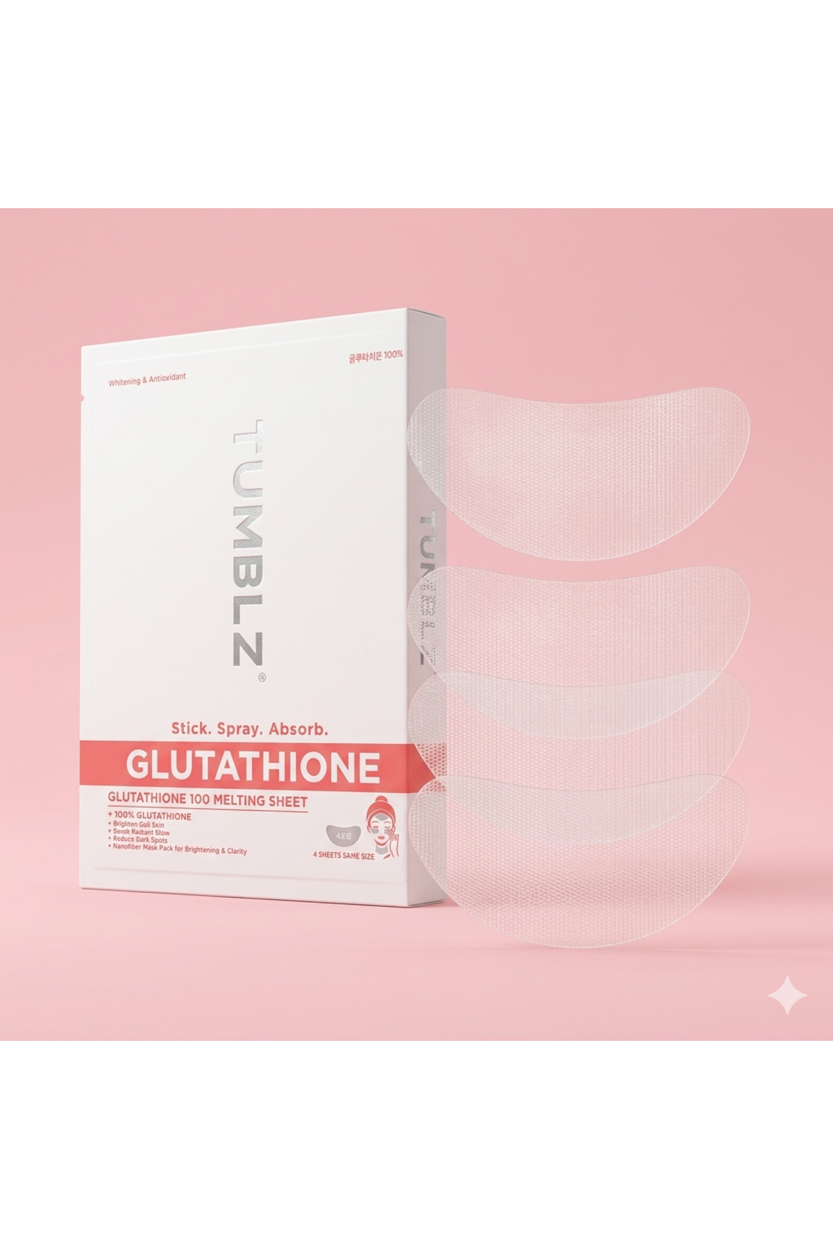 TUMBLZ Basic Melting Sheet 7Pack-Glutathione 100, 7 Packs (Melting Mask)-  Trendyol