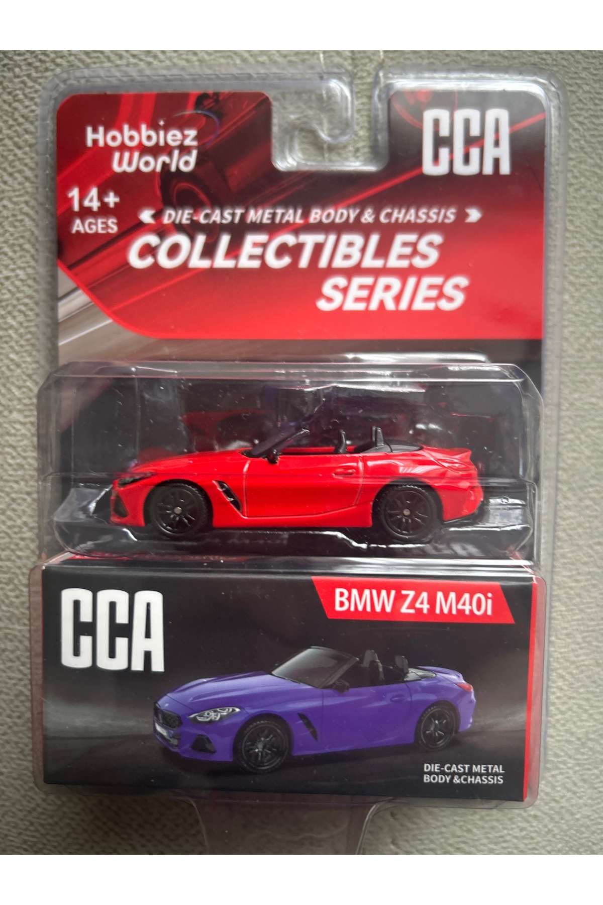 HOT WHEELS HOBBİEZ WORLD COLLECTİBLE SERIES CCA BMW Z4 M40i