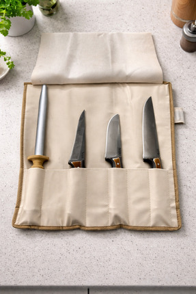 ch woodline Profesyonel Kurban Bıçak Seti – N690 Çelik 3’lü El Yapımı Kasap B...