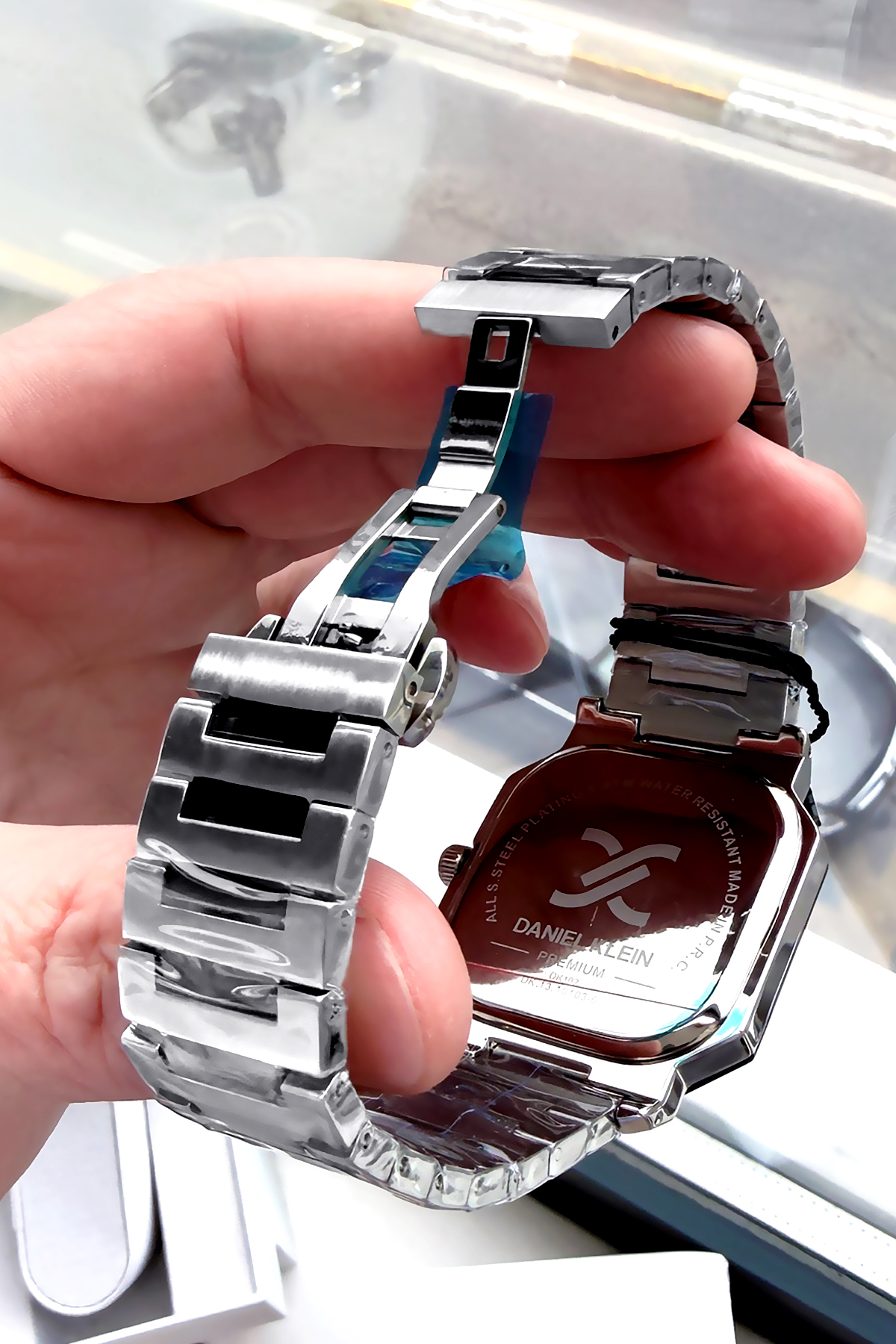 Daniel Klein  Hediyelik Orijinal Erkek Kol Saati 3 Atm Su Geçirmez Gümüş Renk Çelik Kordon Dke2023c1 - Görsel 7