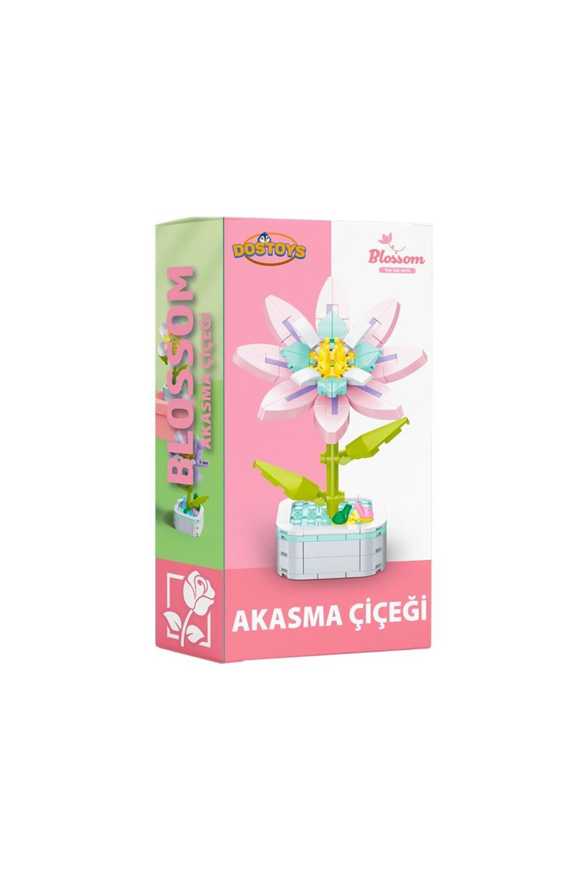 DOSTOYS Yapı Taşı Serisi Çiçek Yapım Seti Akasma Çiçeği - Fiyatı