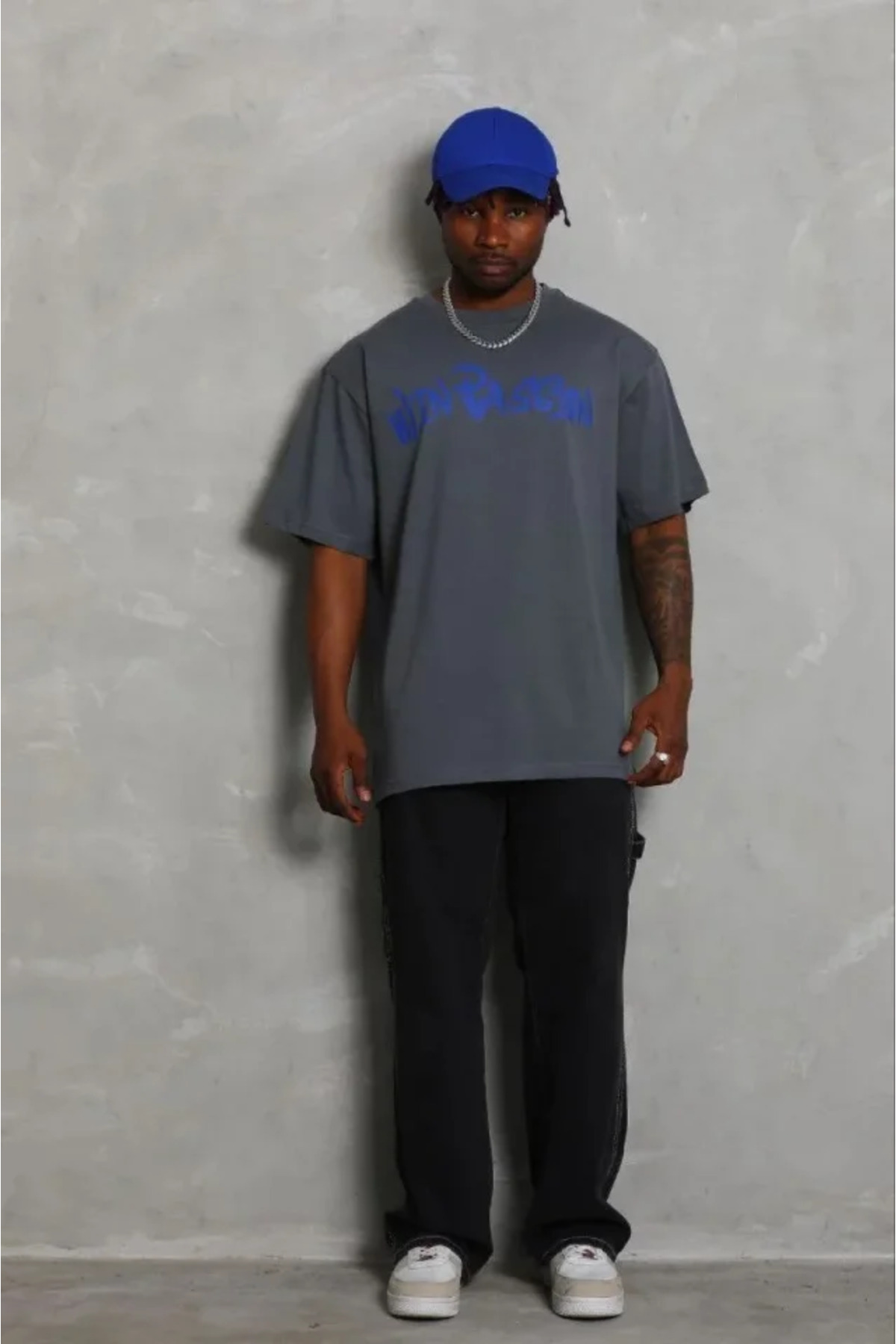 Erkek Baskılı T-Shirt Kısa Kol Bisiklet Yaka Regular Fit Rahat Kalıp Günlük Tişört - Fü alternatif görünüm