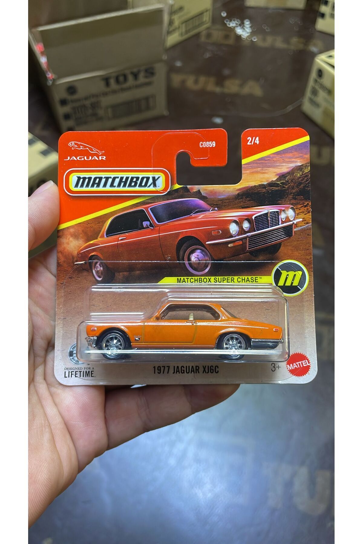 HOT WHEELS Matchbox 1977 Jaguar XJ6C Super Chase 1:64 Diecast