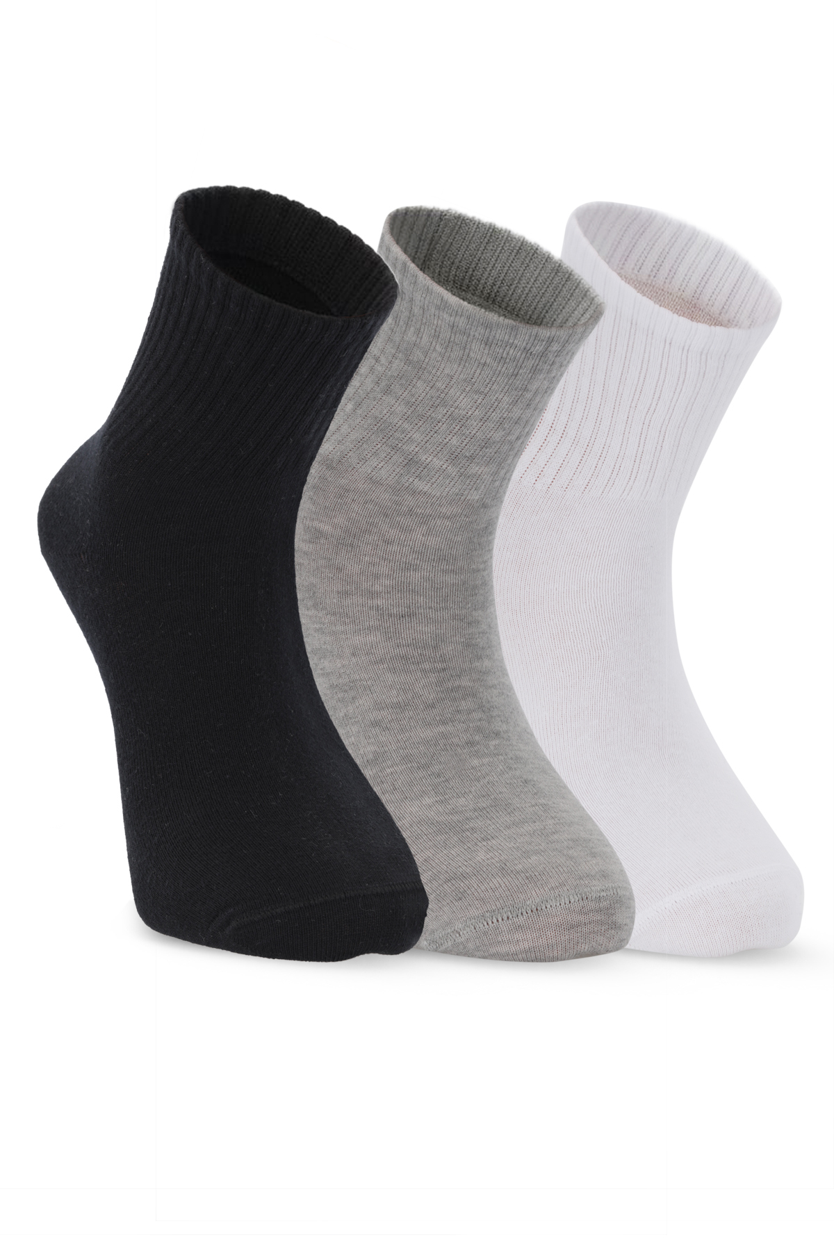 جوراب‌های مردانه JUMPY بسته ۳ تایی مشکی/خاکستری اسلازنگر جوراب Slazenger