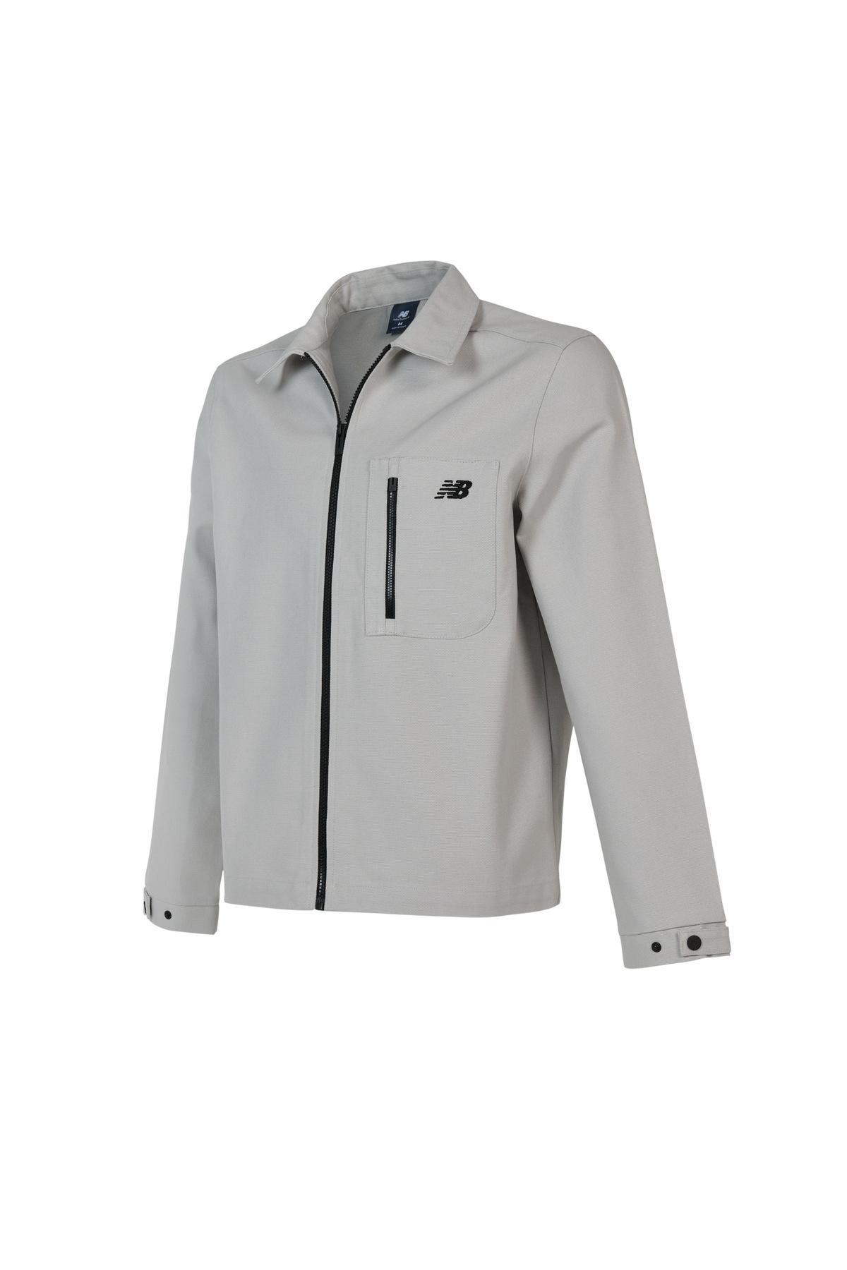 ژاکت مردانه خاکستری NB مدل Lifestyle - MNJ1626 نیو بالانس کاپشن New Balance