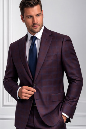 FABIO CASSEL Premium Erkek Takım Elbise Slim Fit Şık Tasarım