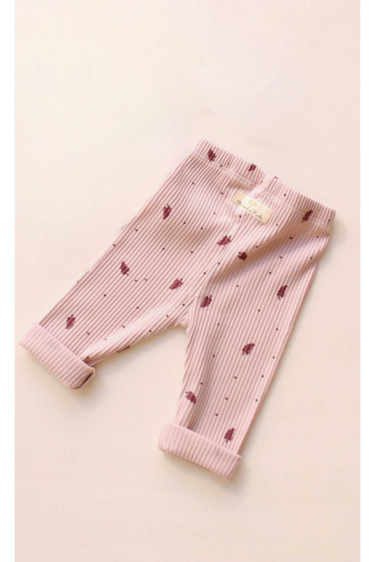 Oh La La Koala For Little Ones Üzüm Baskılı Bebek Tayt fotoğrafı 3 (önizleme)