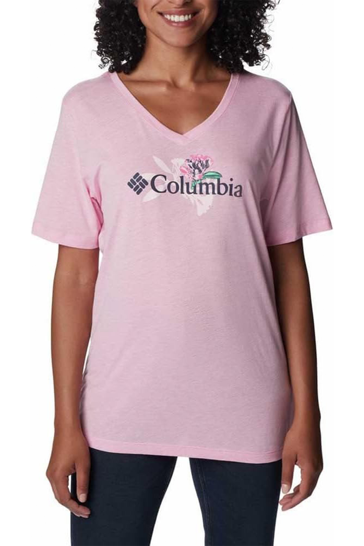 تیشرتزنانهColumbiaصورتی تیشرتزنانهColumbiaصورتی