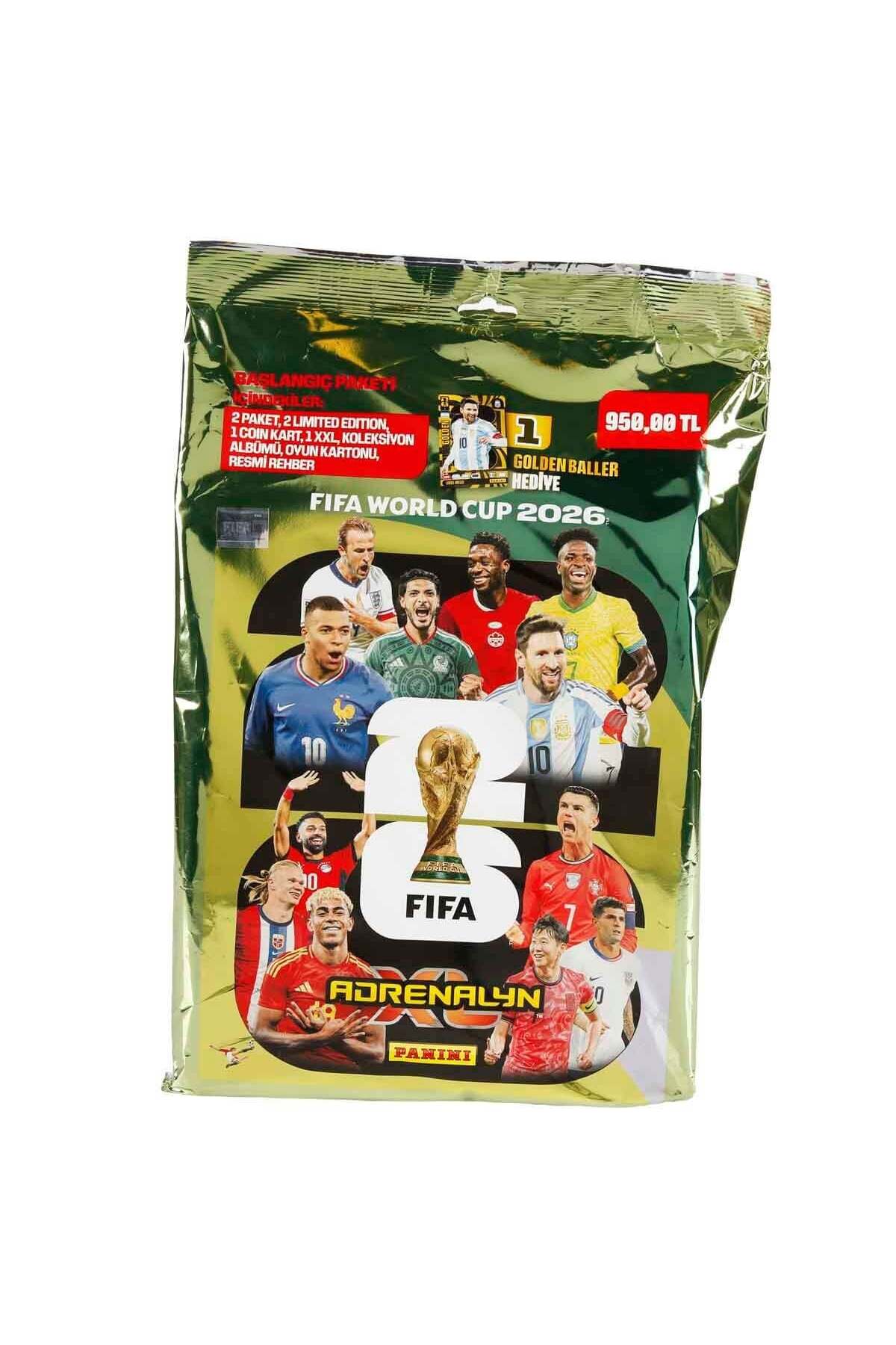Panini Sada FIFA WORLD CUP Adrenalyn XL 2026 - Startovací balíček