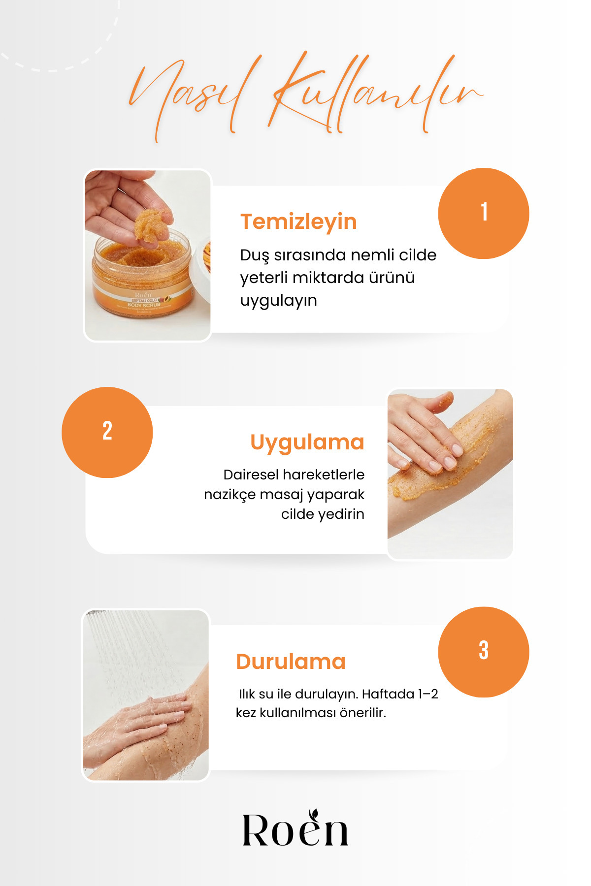 Pürüzsüzleştirici Vücut Peeling Scrub - Çilek Bacak & Batık Giderici Beyazlatıcı Şeftali Özü 250 ml — SSC001 — تصویر 9 از 9