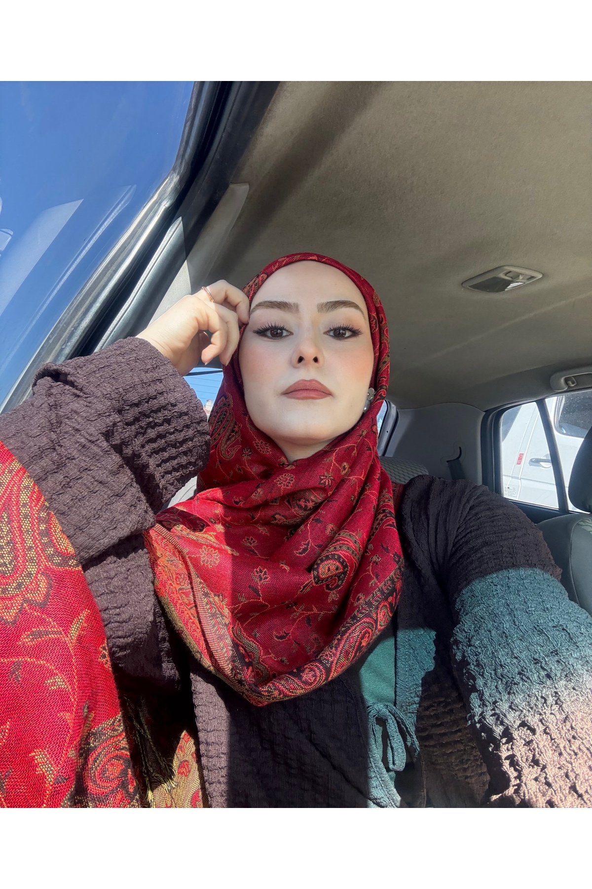 Dolce  Desenli Paşmina Şal – Yumuşak Dokulu Pamuk Tesettür Şal | Günlük & Özel Gün Kadın Şal, Trend, Kombin - Görsel 2