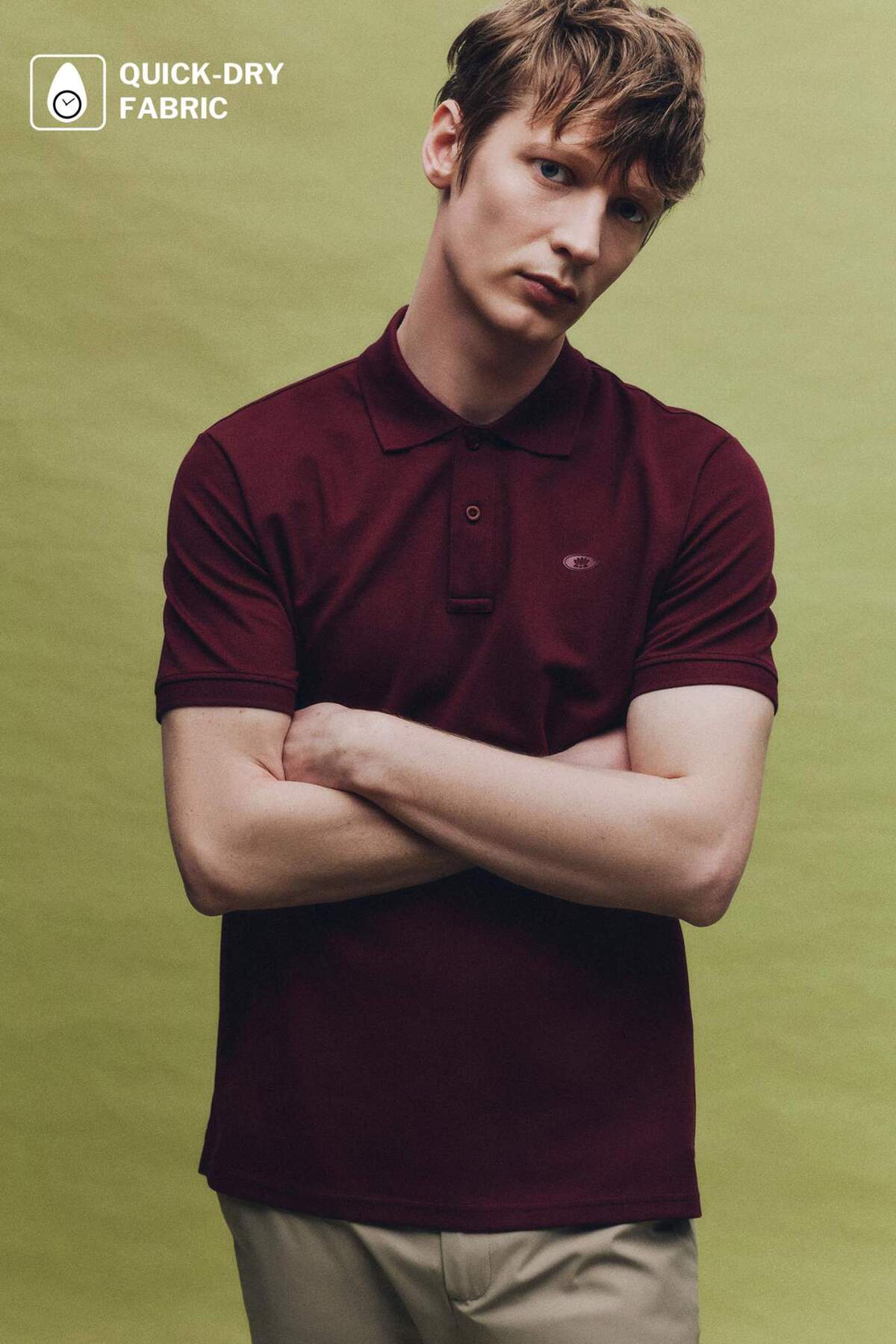 Defacto Quick-Drying Cotton Regular Fit Breathable Polo T-Shirt F9769Ax26Sp