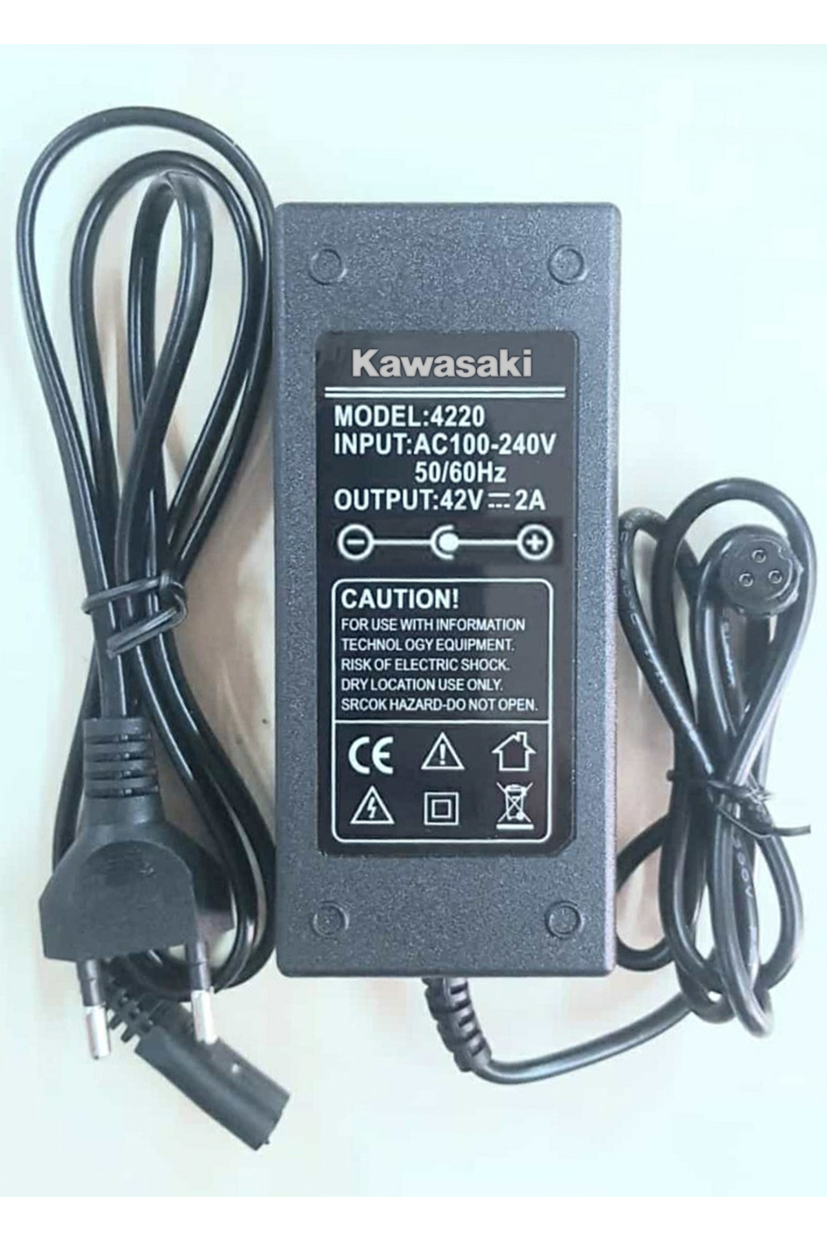 Kawasaki TÜRK MALI KX-PRO 8.5A ŞARJ ADAPTÖRÜ HOVERBOARD ŞARJ ALETİ